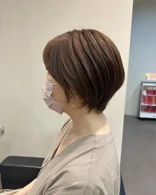 ショート 店長/髪質改善/ ナチュラル/松若　優のヘアスタイル