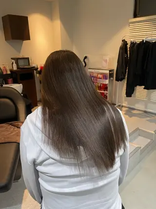 セミロング カラー ボブ/レイヤー /河内温太のヘアスタイル