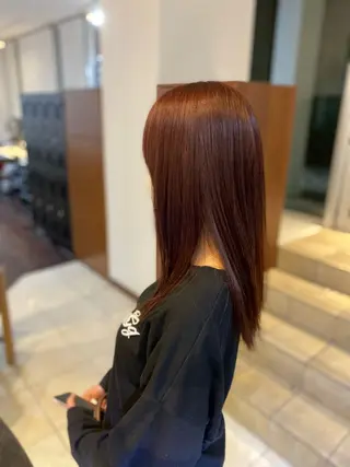 セミロング レイヤー支持no.1 ☆笠原翔一のヘアスタイル