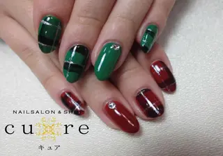ミディアム ネイル ネイルサロン Cureのネイルデザイン