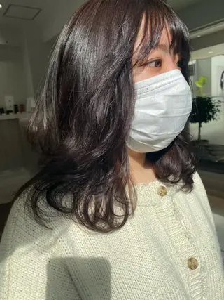 セミロング 垢抜けのプロ🪄 honoのヘアスタイル