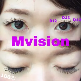 マツエク・マツパ M visionのマツエク・マツパデザイン