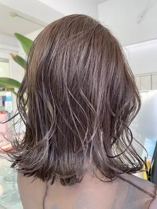 セミロング HEADS  ex所属・HEADS ex市川 ママ美容師ARISAのヘアスタイル