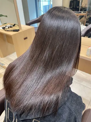 ロング パーマ 畠山 莉緒のヘアスタイル