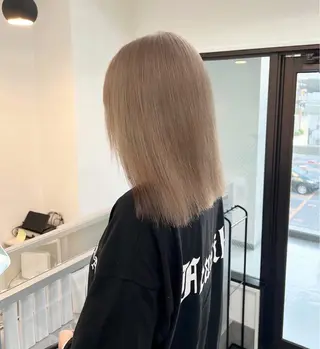 ミディアム カラー 海琉/ハイトーン/ 透明感カラー💛のヘアスタイル