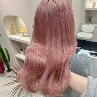 カラー ハイトーン／暖色 👩🏼HONOKAのヘアスタイル