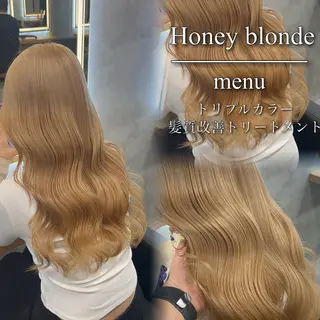 ロング カラー ブリーチなしの達人 🌈KAITOのヘアスタイル