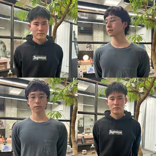 ショート パーマ メンズ 大本 メンズ/パーマのヘアスタイル