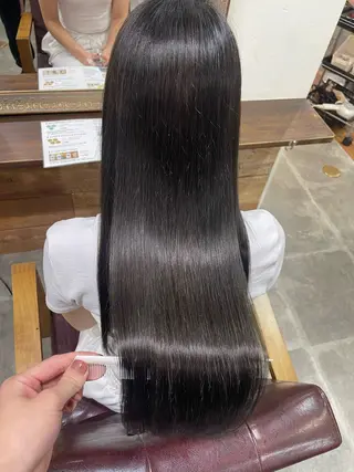 ロング SOYON西大寺店所属・ダブルカラー/ 髪質改善💎安藤のヘアスタイル