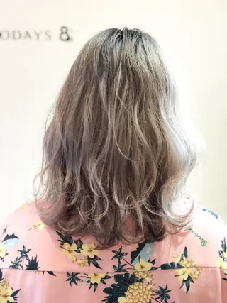 ミディアム カラー LA KING GINZA TOKYO所属・🧡ショートの達人 🧡SHOのヘアスタイル