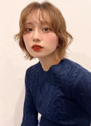 ミディアム 美髪×縮毛矯正 水上真由美😘のヘアスタイル