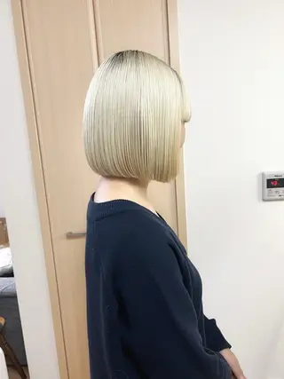 ミディアム 高橋 一矢のヘアスタイル