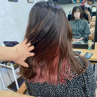 セミロング カラー Rosa  Blanche  by est所属・村田 芽衣のヘアスタイル