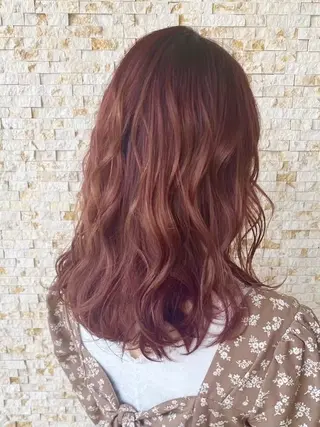 ロング カラー 中村 裕昭のヘアスタイル