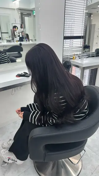 ロング カラー ガーリーstyle ❤︎misaki🏹のヘアスタイル