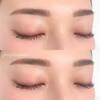 アイブロウ purple aster名駅店所属・パープルアスター/ mako🐈‍⬛🤍のマツエク・マツパデザイン