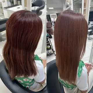 ロング パーマ 染野 匠のヘアスタイル