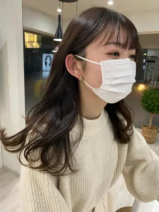 セミロング 垢抜けのプロ🪄 honoのヘアスタイル