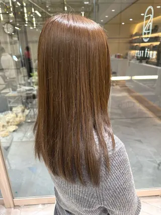 セミロング 学生人気no.1 🦋ナツミのヘアスタイル