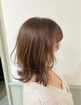 ミディアム Aujuaソムリエ 🎨‎♡HARUのヘアスタイル