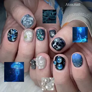 ネイル 🐕‍🦺Yappy 💗A-tanのネイルデザイン