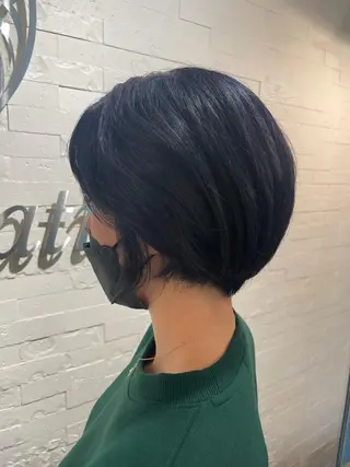 ショート ハイトーン ／ レイヤー/吉田陸斗のヘアスタイル