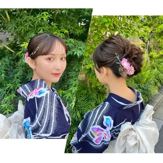 ヘアアレンジ 推し活＊イベントヘア 💕ゆり🐈🐾のヘアスタイル