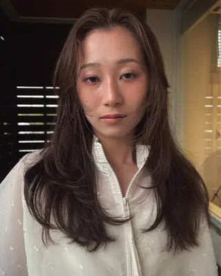 ロング GUESTs所属・優音 /YUi/パーマのヘアスタイル