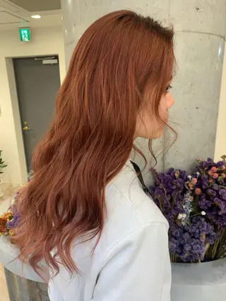 カラー 韓国ハイトーンカラー kana♡のヘアスタイル