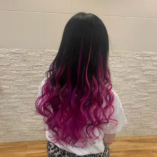 ロング Tint by alo所属・🐰FUMINA🐰 カットモデルのヘアスタイル