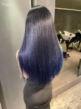 ロング カラー 韓国カラーエクステ 👑代表渡部雅己👑のヘアスタイル