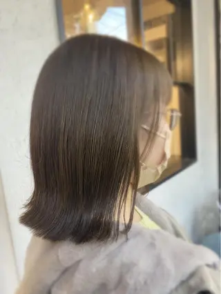 ミディアム カラー Keshiki   hair design所属・くびれショート・ボブ デザインカラー特化のヘアスタイル