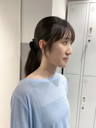 ブリーチカラー ／ボブ　ユミのヘアスタイル