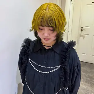 ショート カラー ヘアアレンジ 🍒KIKUCHI KANAE🍒のヘアスタイル