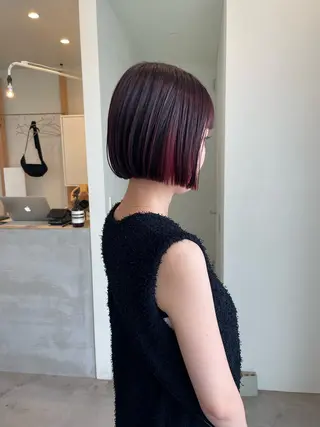 ショート カラー CITA （シータ）所属・板井 美紗都のヘアスタイル