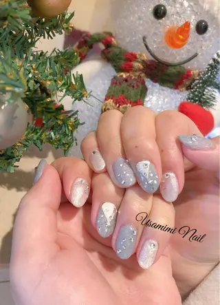 ミディアム ネイル USAMiMi 🐰💕のネイルデザイン