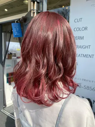 カラー 【髪質改善　艶髪】 布川　莉穂のヘアスタイル