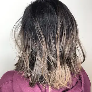 ショート カラー AMI Hair  supply所属・髪質改善カラー 韓国風レイヤーのヘアスタイル