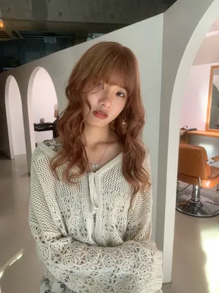 セミロング mirai/レイヤー ボブ/ショートのヘアスタイル