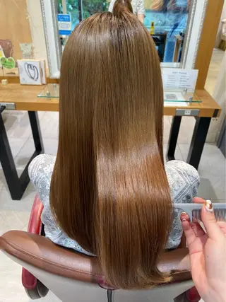 ロング カラー 艶感カラー/ SHIN　YUKIのヘアスタイル