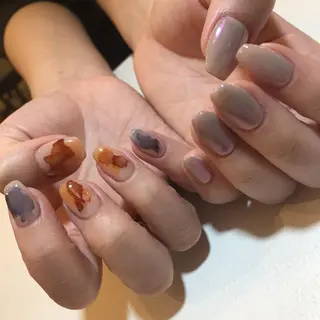 ネイル p.o.n. nuance/個性的のネイルデザイン