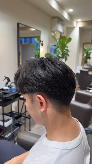 メンズ 【メンズパーマ】比嘉 啓人のヘアスタイル