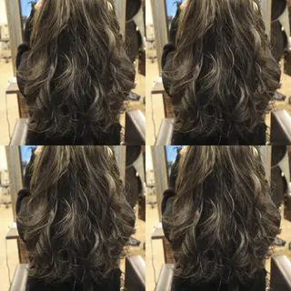 セミロング カラー JILBLAN京都 ショート/ハイライトのヘアスタイル