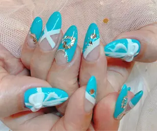 ネイル 長さだし専門店 M2　rikaのネイルデザイン