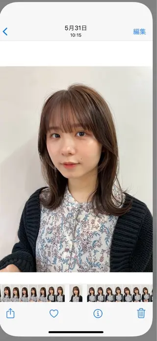 ミディアム ❤️ショートカット ・顔周りカット❤️のヘアスタイル