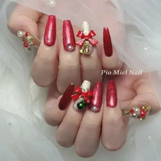 ネイル HANA 長さだしのネイルデザイン