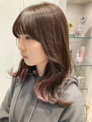 カラー WAWA miu🌷のヘアスタイル