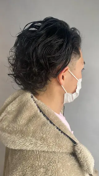 ミディアム 🪐SOURCE 塚口　シマブクロ🪐のヘアスタイル