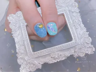 ネイル ネイルサロンエクラ 🫧Shizukaのネイルデザイン