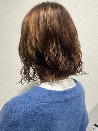 パーマ 韓国ヘア🇰🇷 HINAのヘアスタイル